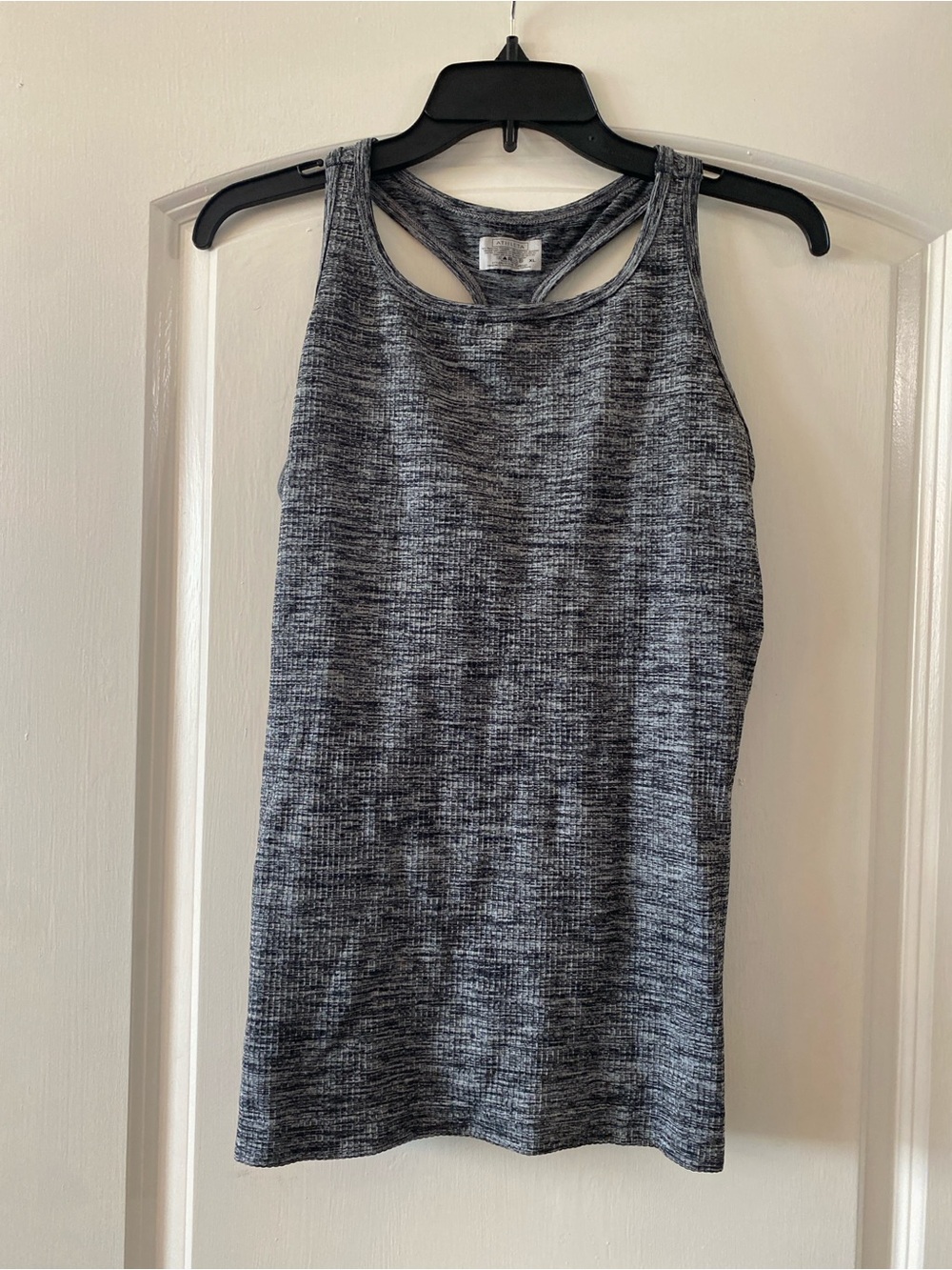 Athleta Gray Knit Racerback Tank Top / Size XL / VGUC